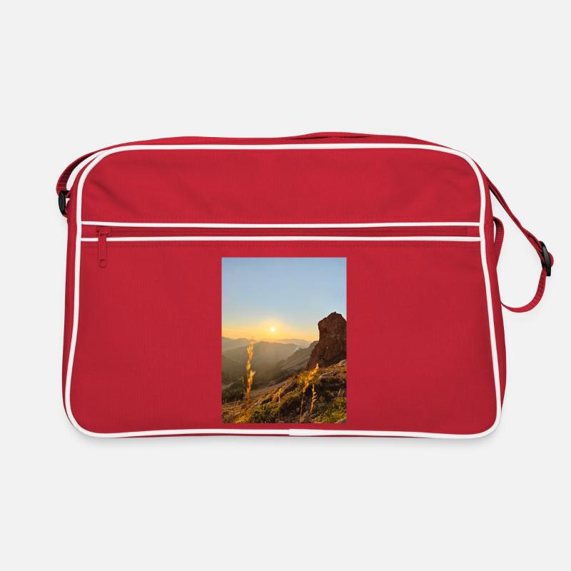 Coucher de soleil Sac Retro