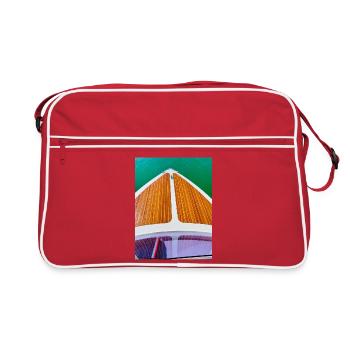 Canot automobile - Sac Retro - rouge/blanc - Devant