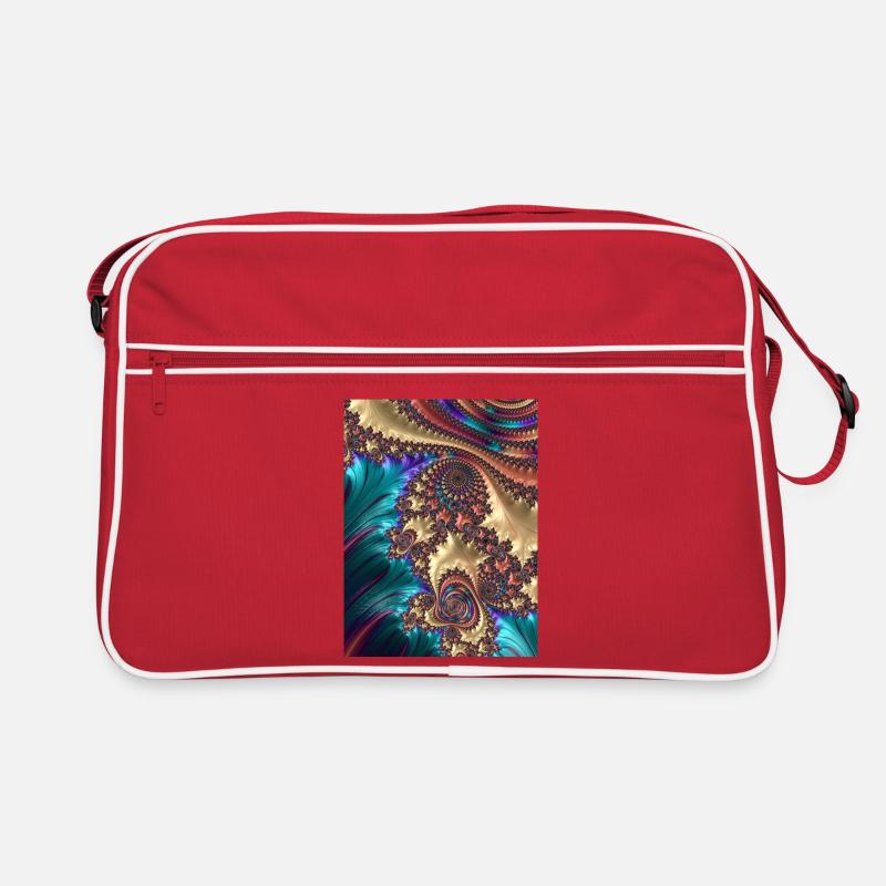 Abstrakt Retro Tasche