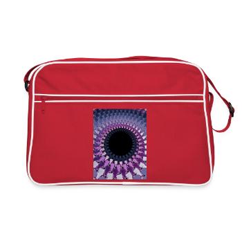Abstract - Retro Bag - red/white - Front