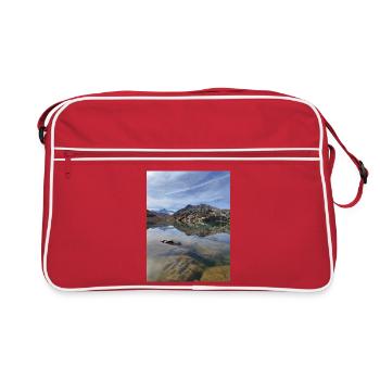 Lac Bramant - Sac Retro - rouge/blanc - Devant
