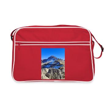 Galibier - Retro Tasche - Rot/Weiß - Vorne