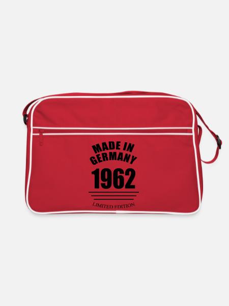 Made in Germany 1962 limited edition - Retro Bag - red/white - Front