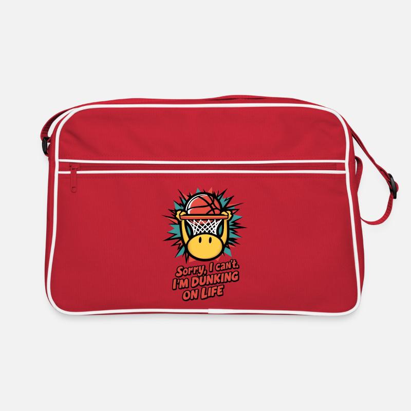 Dunking on Life Retro Tasche