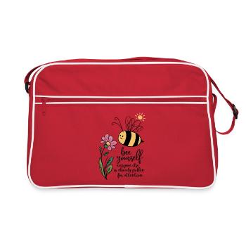 Abeille vous-même - Sac Retro - rouge/blanc - Devant
