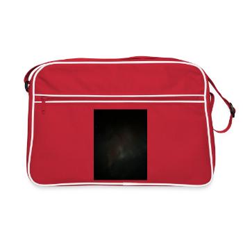 Nébuleuse, Corps du Ciel Nocturne - Sac Retro - rouge/blanc - Devant