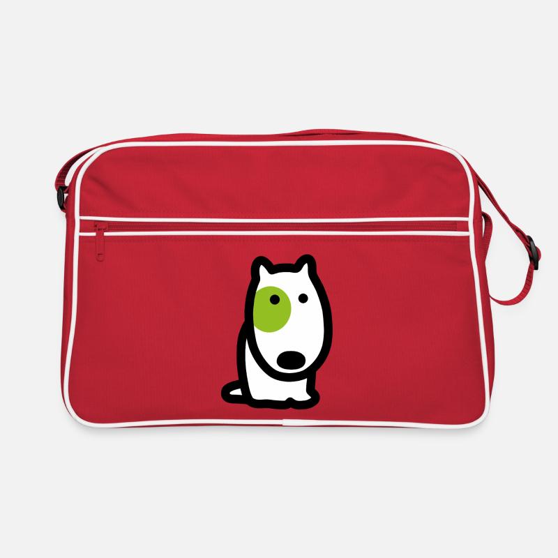 CORSO LE CHIEN à l'oeil vert (face) Sac Retro