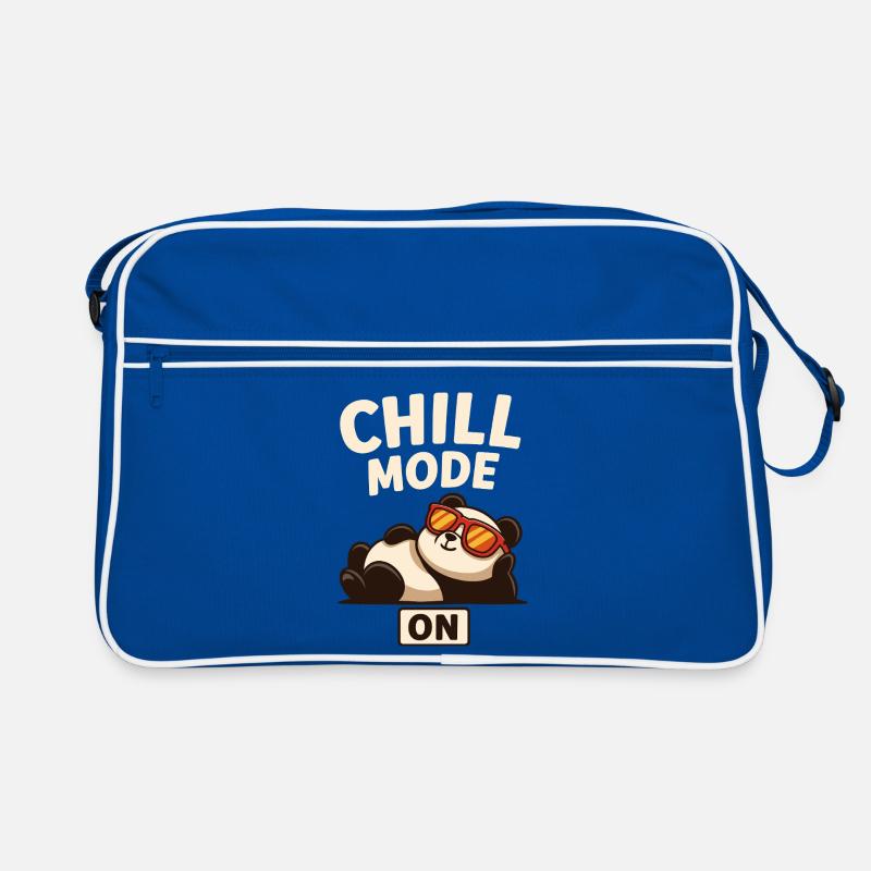 Chill Panda with Sunglasses Retro Bag