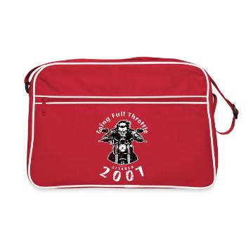 18. Geburtstag tourne à plein régime depuis 10/2007 - Sac Retro - rouge/blanc - Devant