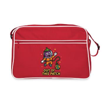 Out of This Patch - Retro Bag - red/white - Front