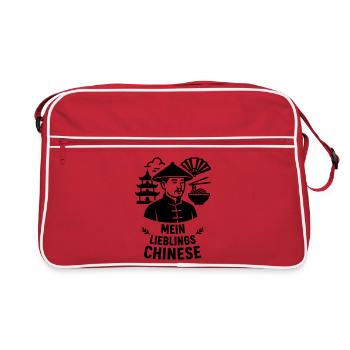 My favorite Chinese - Retro Bag - red/white - Front
