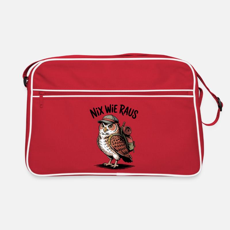 WanderEule Backpack Adventure Retro Bag