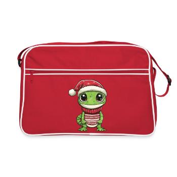 Noël de Noël Lizard - Sac Retro - rouge/blanc - Devant