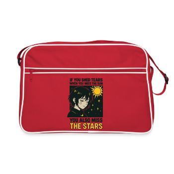 Miss the stars - Retro Bag - red/white - Front
