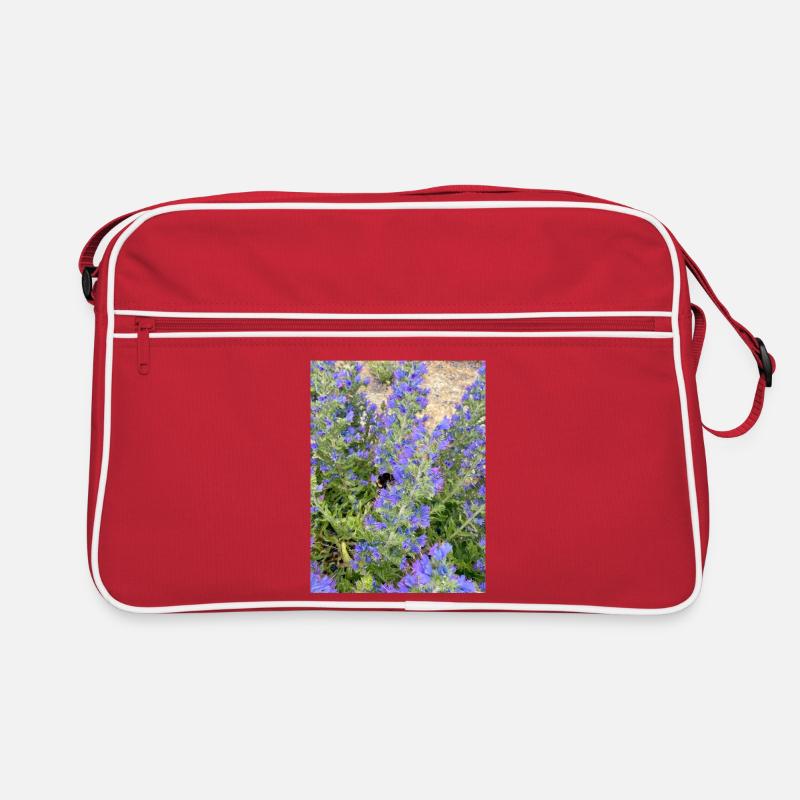 Motif adapté aux fleurs de lilas Sac Retro