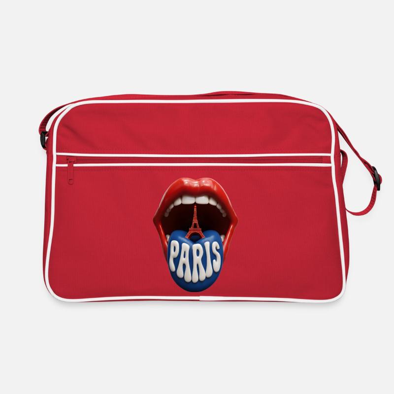 Pop Art de la Langue de Paris Sac Retro
