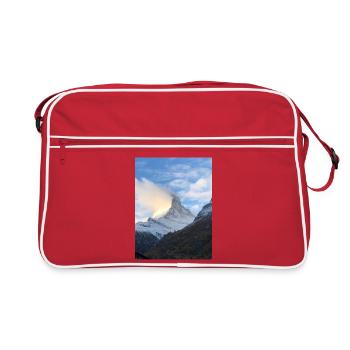 Cervin 1 - Sac Retro - rouge/blanc - Devant