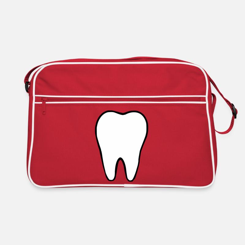 Tooth, Teeth, Dentist Retro Bag