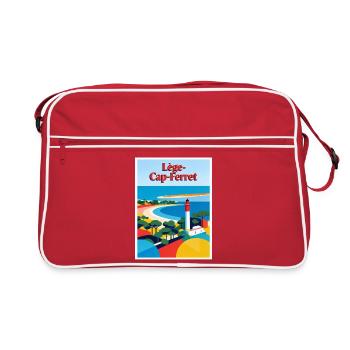 Lège Cap-Ferret Retro Lighthouse - Retro Bag - red/white - Front