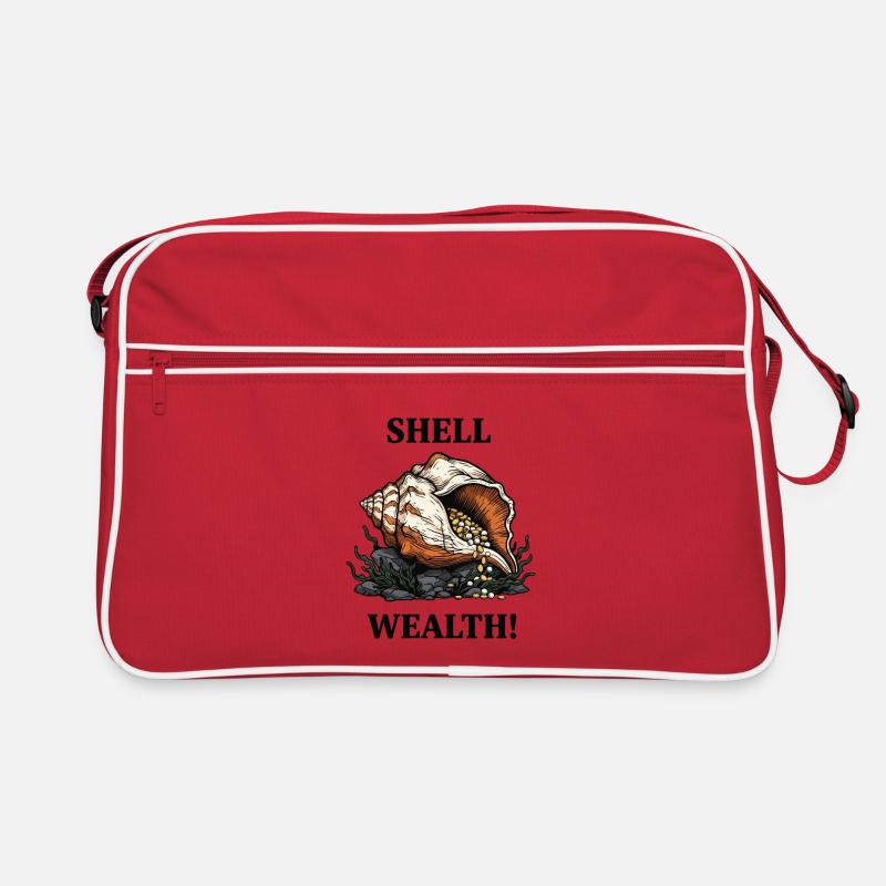 Shell Wealth Shell Pearls Wealth Retro Bag