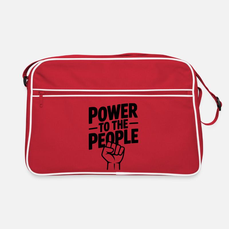 Pouvoir au peuple Sac Retro
