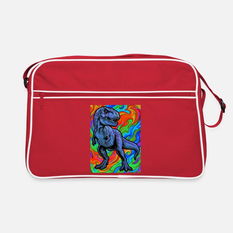Dinosaurier Retro Tasche