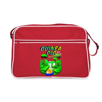 Aventure dans la jungle des cochons d’Inde - Sac Retro - rouge/blanc - Devant