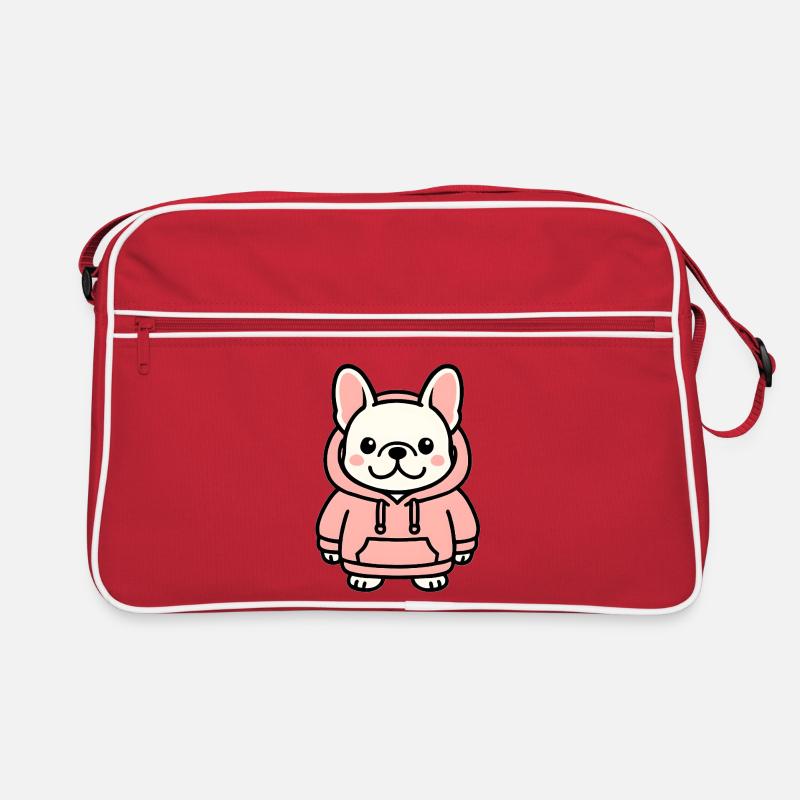 French Bulldog Retro Bag