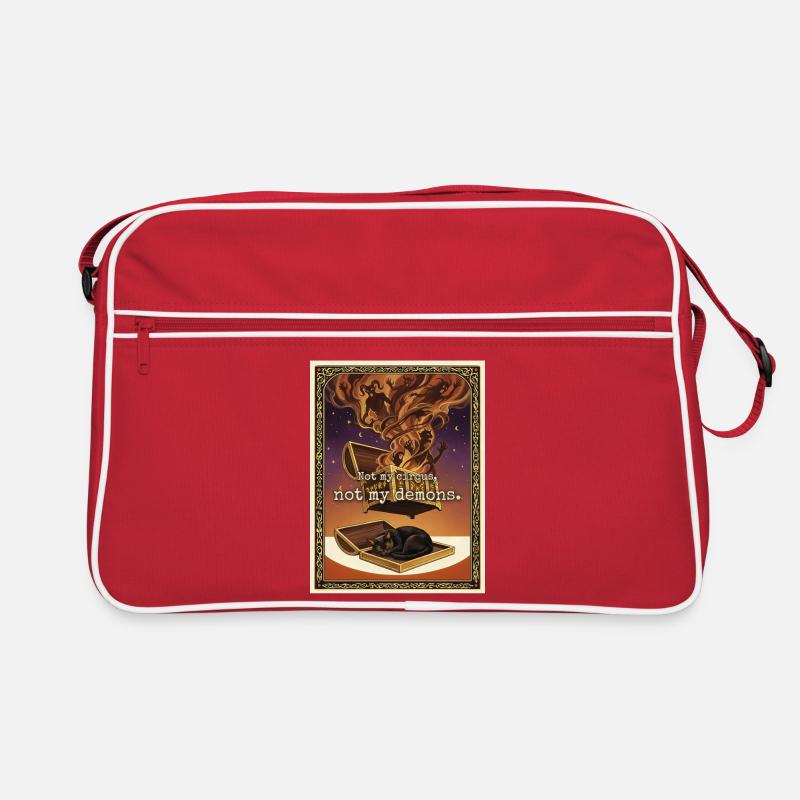 Pas mon chat démoniaque Sac Retro