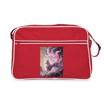 Les Feux Follets : Renard à Neuf Queues – Songe - Sac Retro - rouge/blanc - Devant