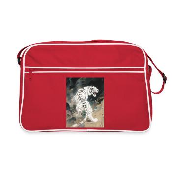 The Heavenly Apotheosis: Baihu – Eternal Peace - Retro Bag - red/white - Front