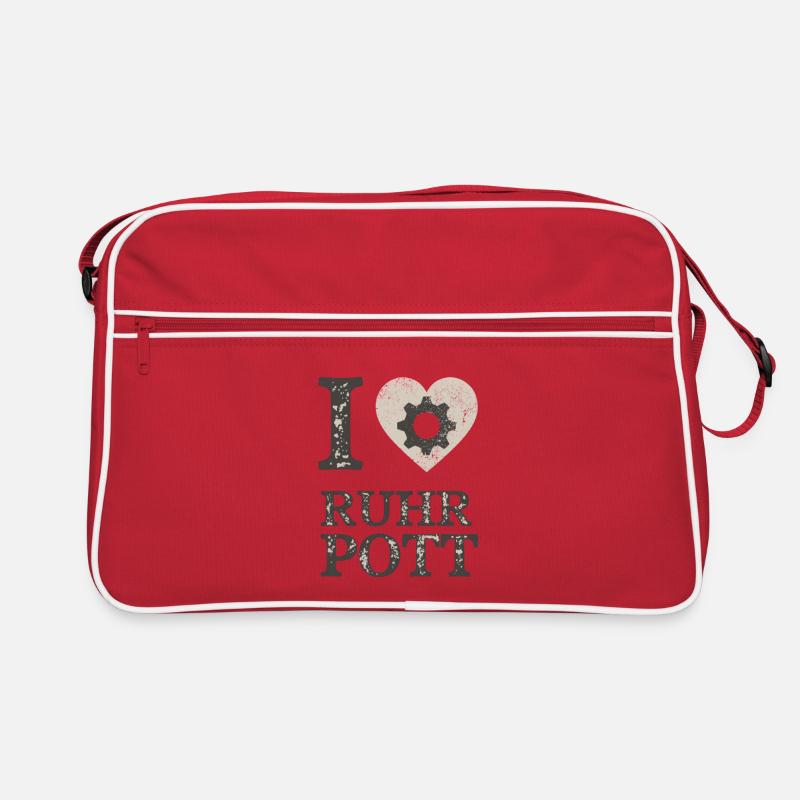 J’adore l’équipement Ruhrpott Sac Retro