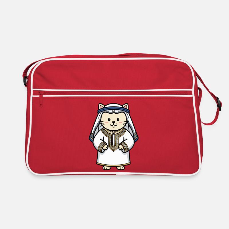 cat arab Retro Bag