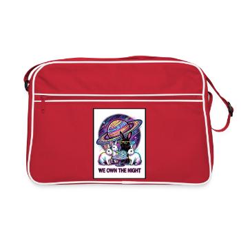 Nous possédons la nuit - Sac Retro - rouge/blanc - Devant
