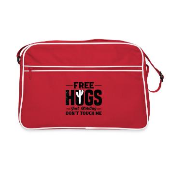 Cactus Fucculent Cactus Garden Cactus Plants - Retro Bag - red/white - Front