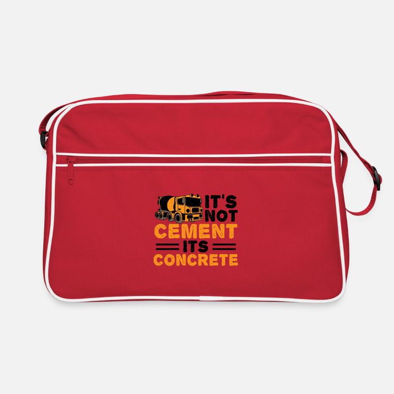 It's Not Cement Its Concrete - Engineer Retro Bag