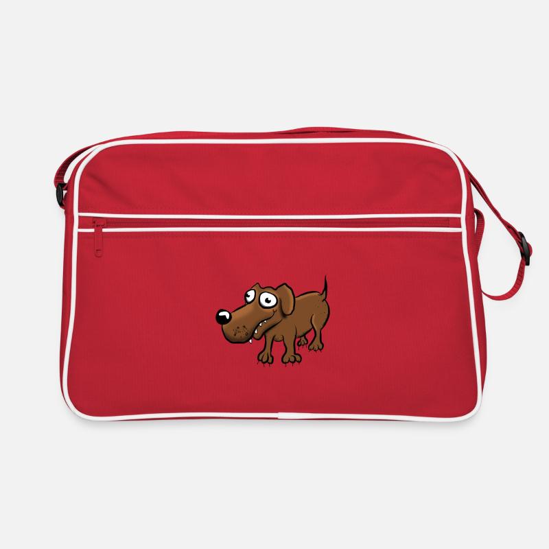 Hund Retro Tasche