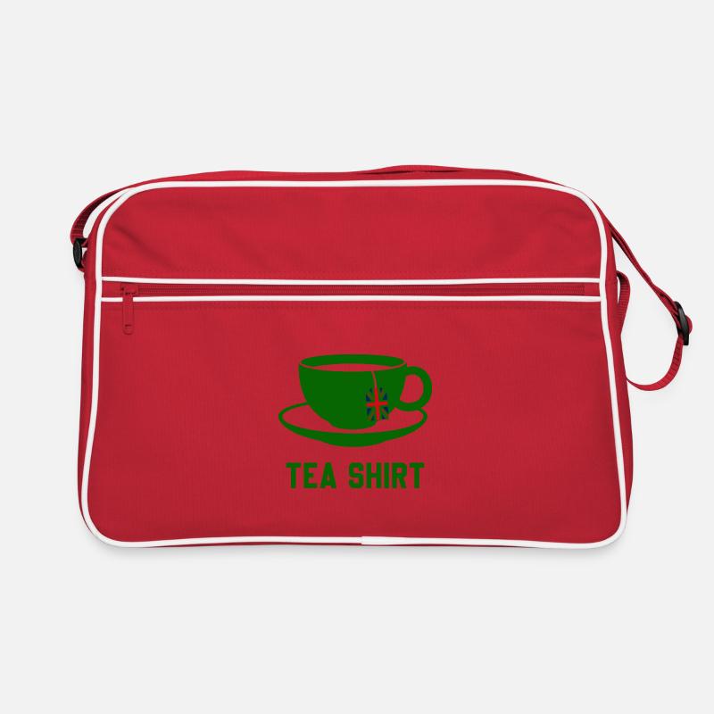 Teehemd – Wortspiel mit ruhiger Teetasse Retro Tasche