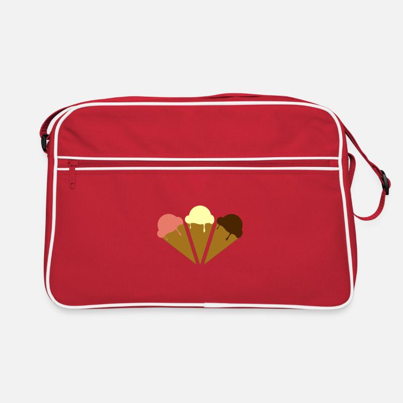 Eiscreme Retro Tasche