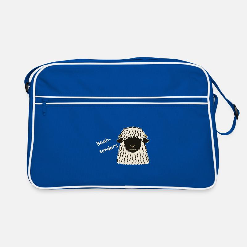 Bäähsonders - das Walliser Schwarznasenschaf Retro Tasche
