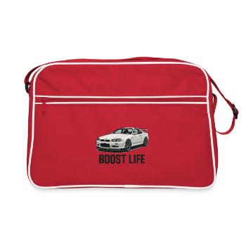 Boost Life Street Racer - Retro Bag - red/white - Front