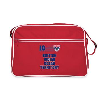 British Indian Ocean Football - Retro Bag - red/white - Front