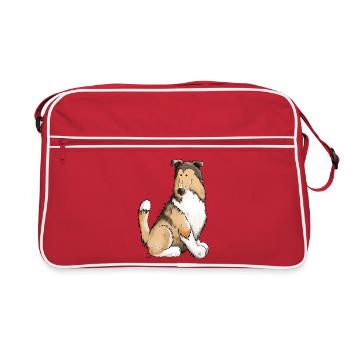 Colley Cleo - Sac Retro - rouge/blanc - Devant