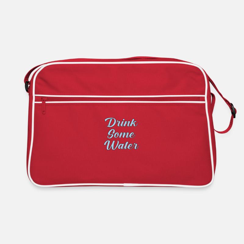Buvez de l’eau scripte Sac Retro