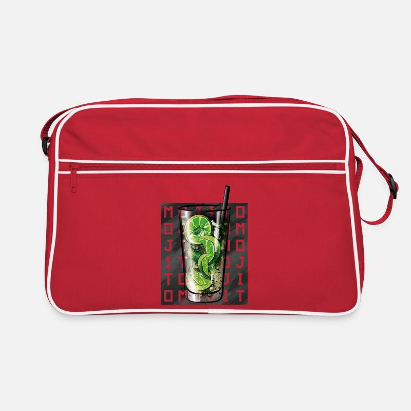 Mojito square writing Retro Bag