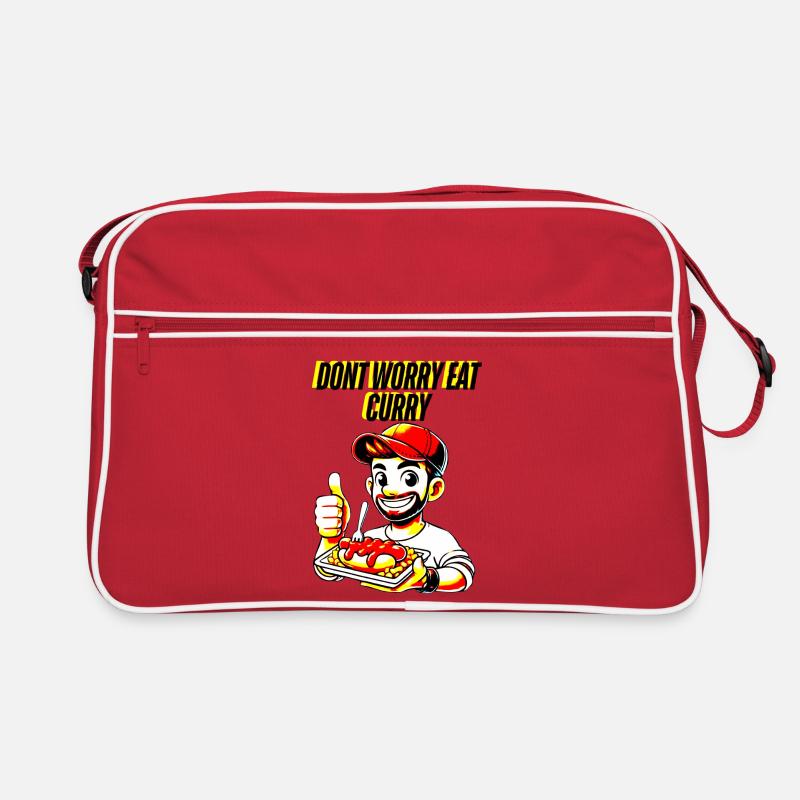 Curry love and everything will be fine Retro Bag