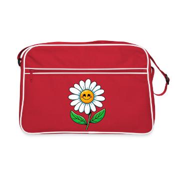 Pâquerette - Sac Retro - rouge/blanc - Devant