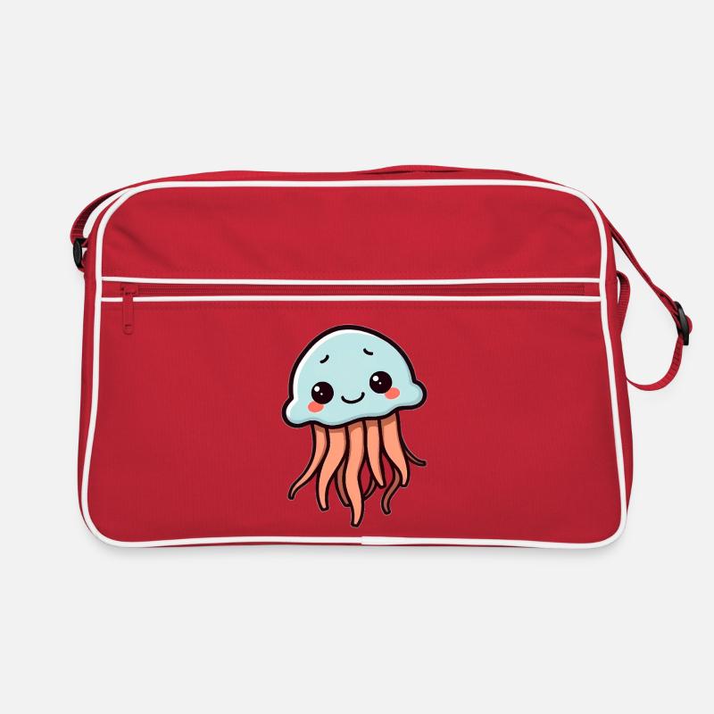 Qualle Retro Tasche
