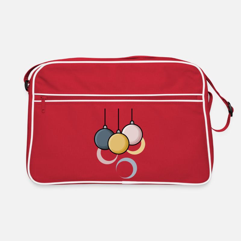 Boules de Noël modernes Sac Retro