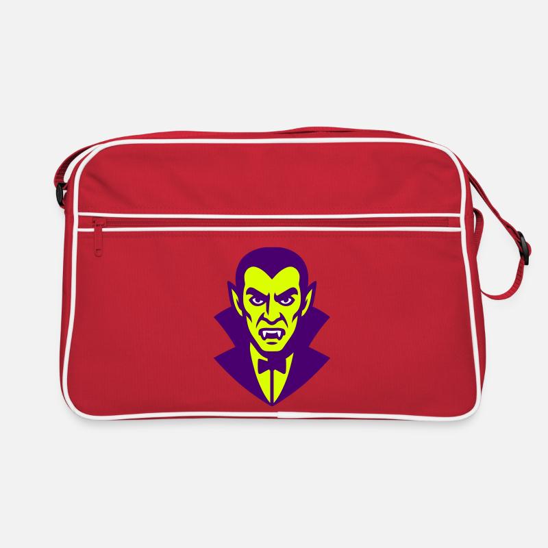 Dracula Illustration Sac Retro